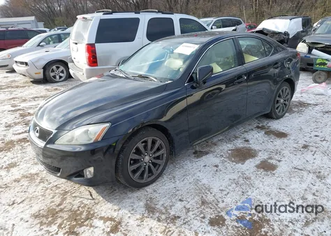 2008 Lexus Is 250 from USA, damaged, VIN JTHCK262485025024